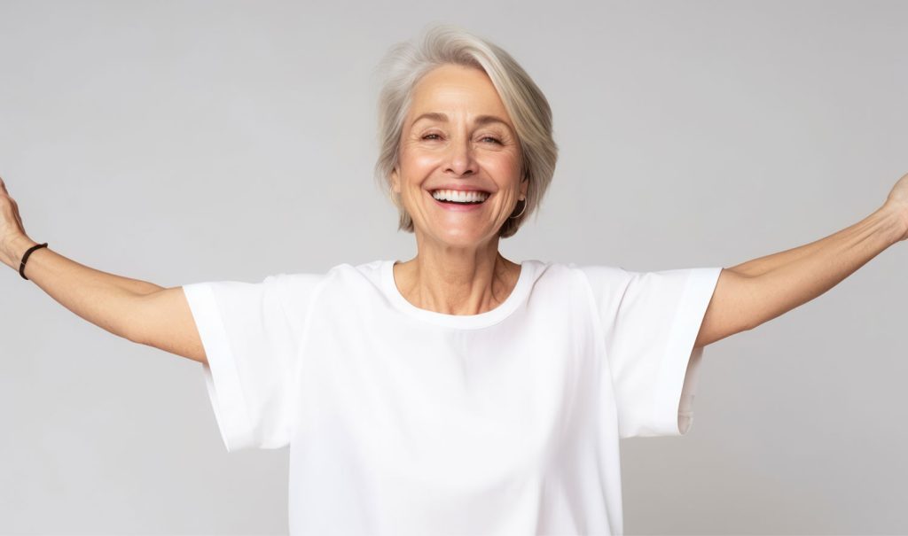 Woman Smiling After Dental Bridge Treatment In Boynton Beach, FL