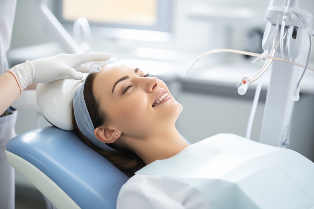 Patient Obtaining Sedation Treatment In Boynton Beach, FL